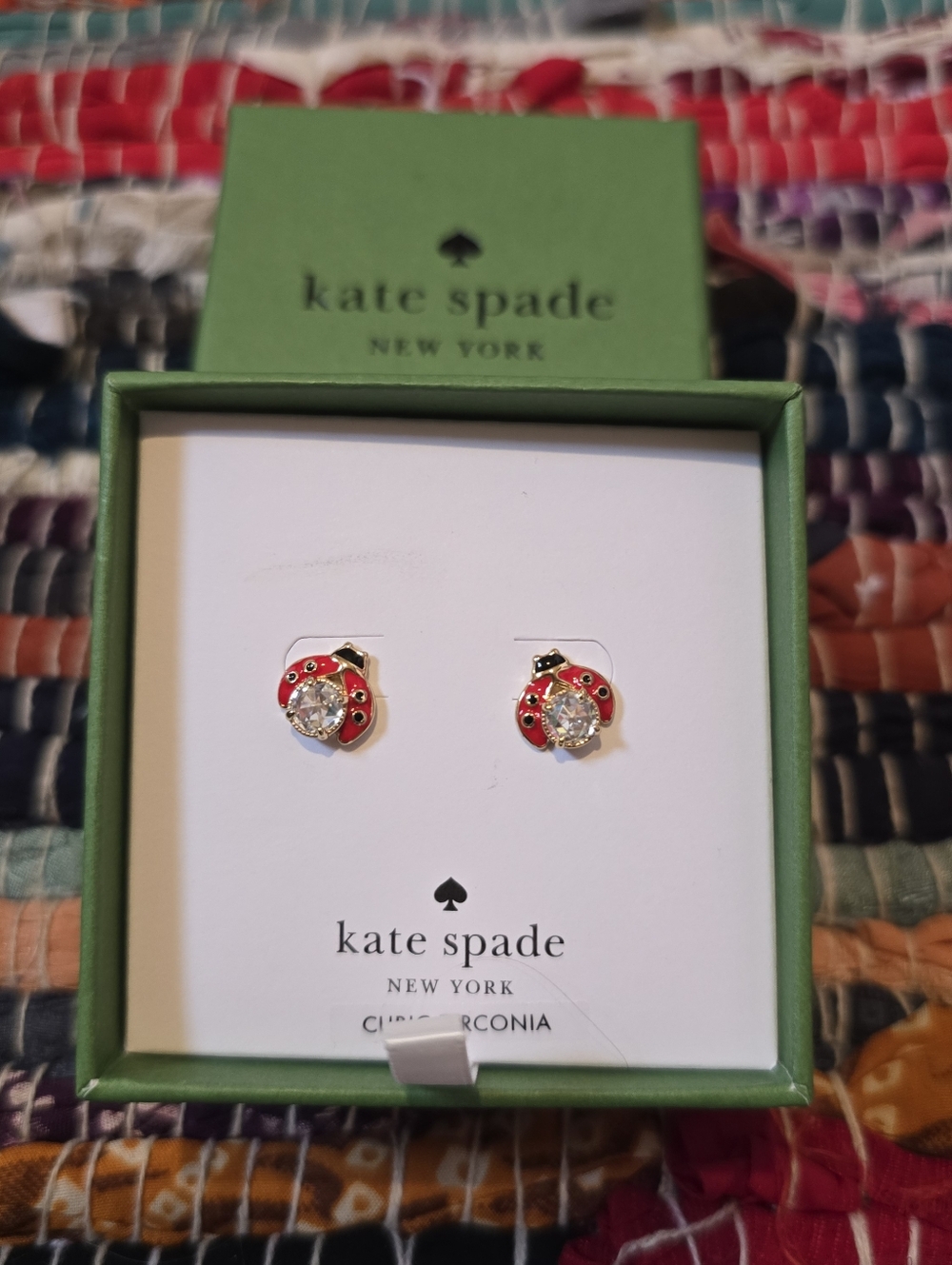 Kate Spade Ladybugs Earrings Stud Earrings